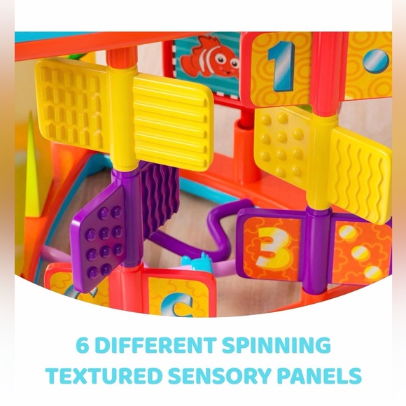 Lollipop Interactive Toddler Activity Triangle - Montessori Toys for Toddler - Picture 7 of 13